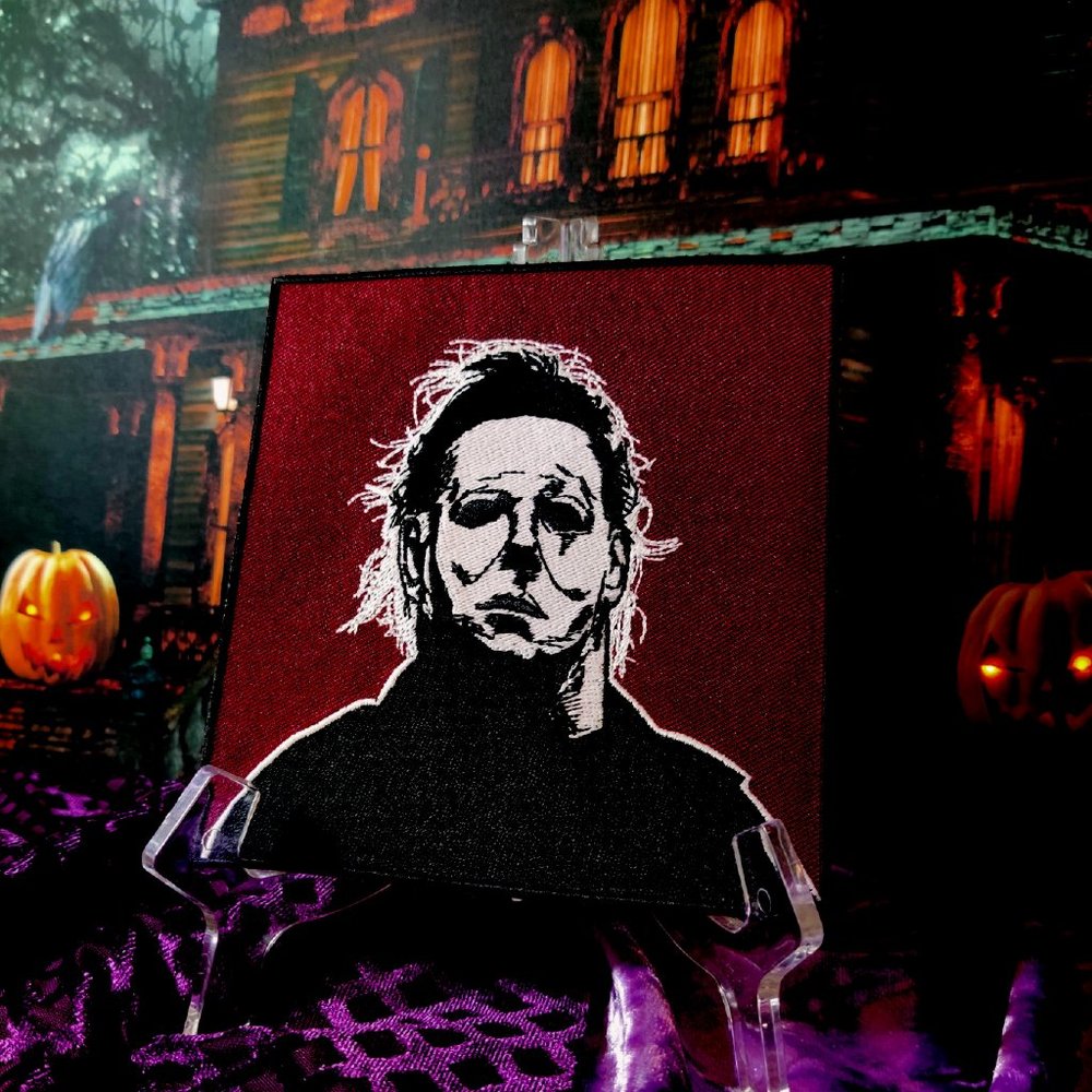 MICHAEL MYERS Glow in the Dark Iron on Patch